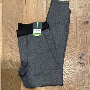 DSG Gray compression base layer pants